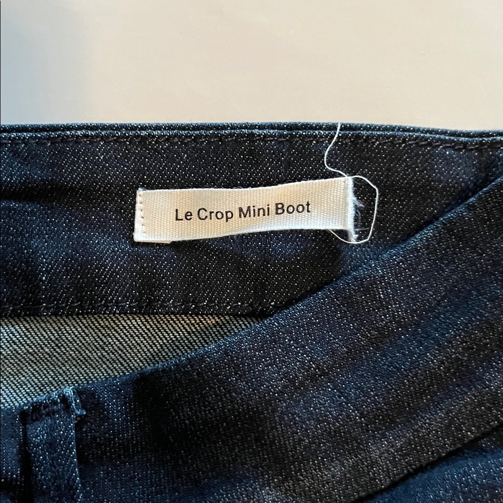Frame Denim Le Crop Mini Boot Mid Rise Size 27 - Picture 11 of 16